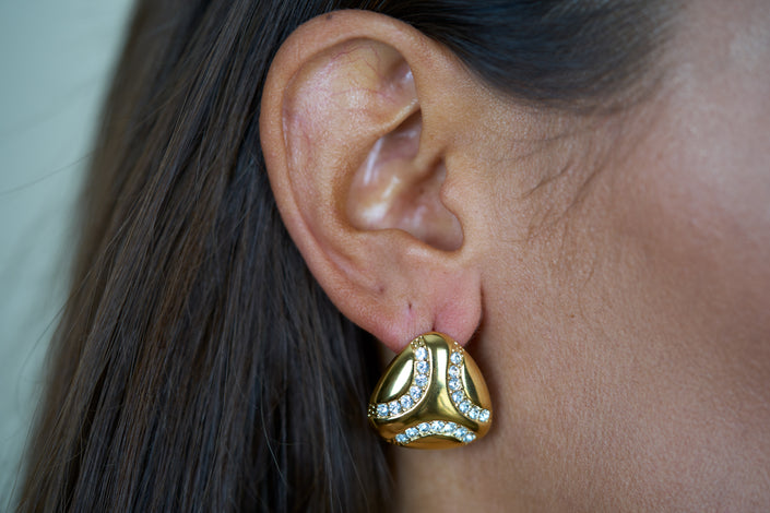 Sculpted Curve Earrings