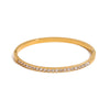 Slim Zirconia Bangle