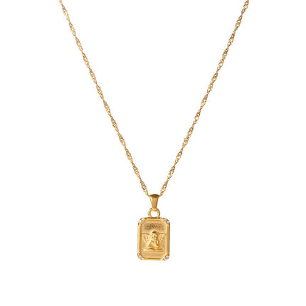 Angel Tag Necklace