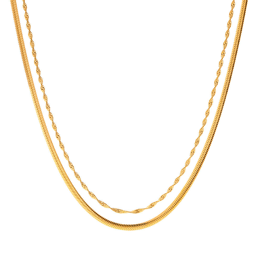 Layered Chain Necklace