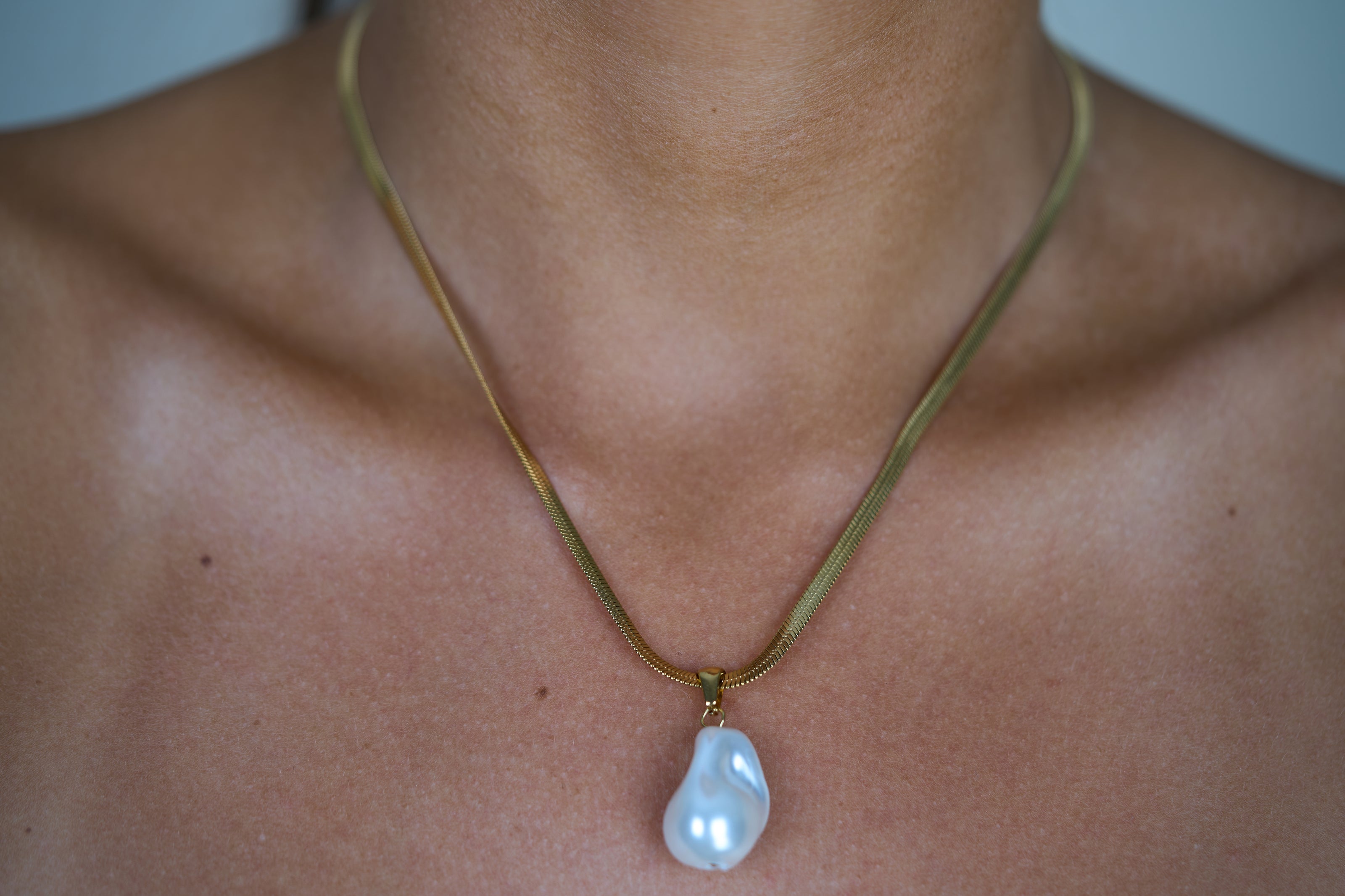 Pearl Drop Necklace