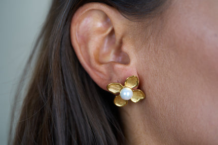 Pearl Bloom Studs