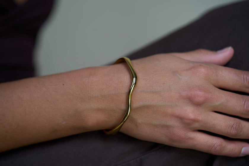 Wave Cuff Bracelet