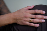 Twist Crystal Ring