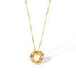 Halo Circle Necklace