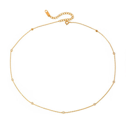 Dainty Crystal Necklace