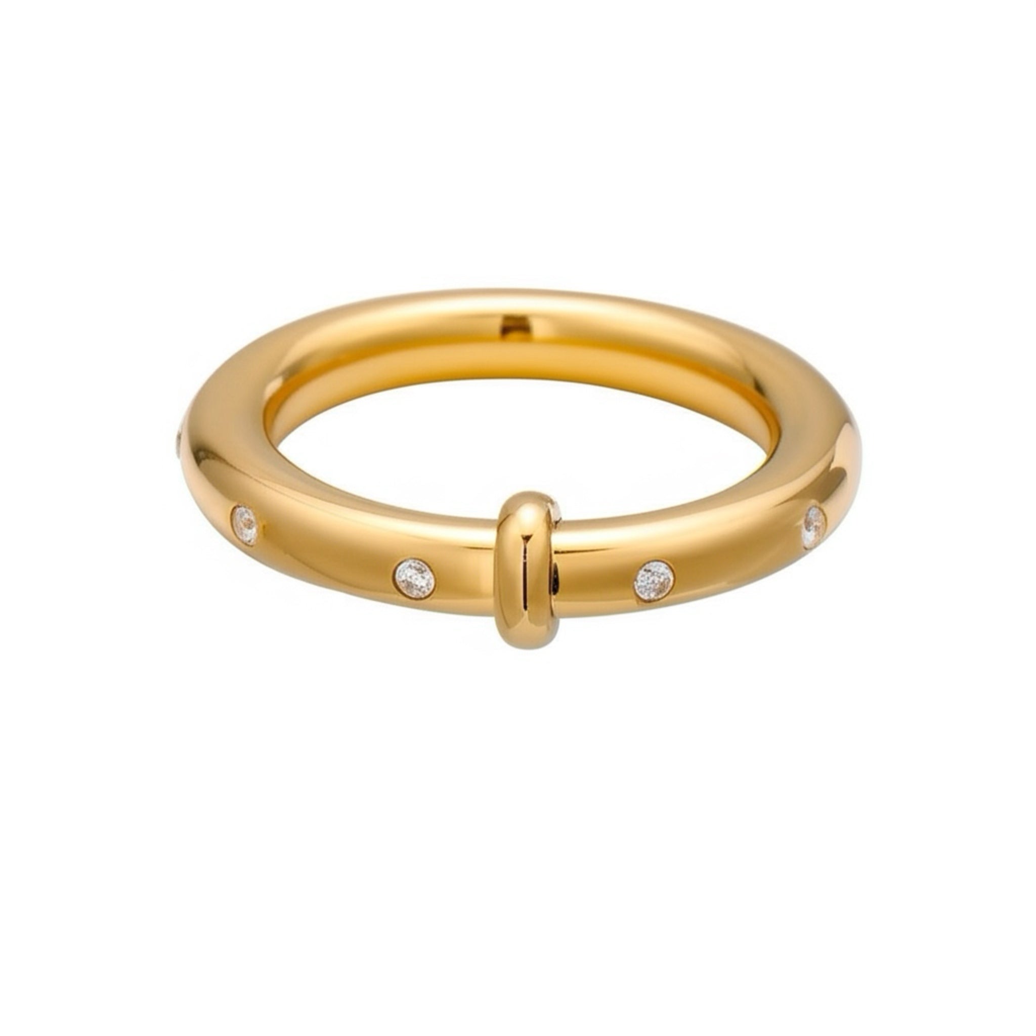 Crystal Loop Ring