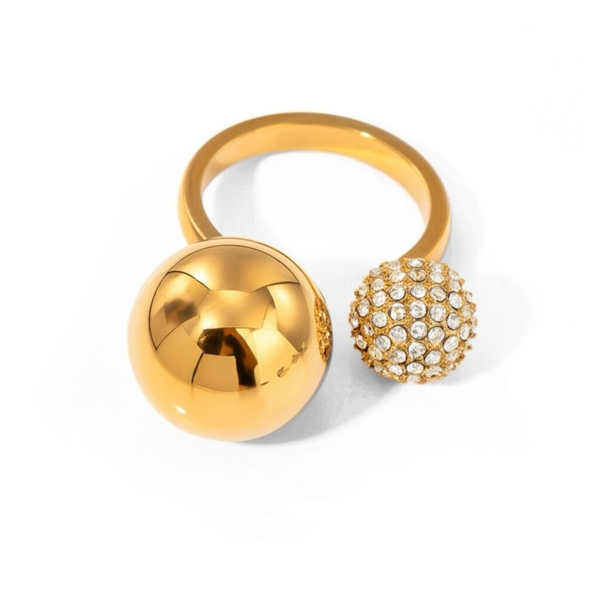 Dual Sphere Ring