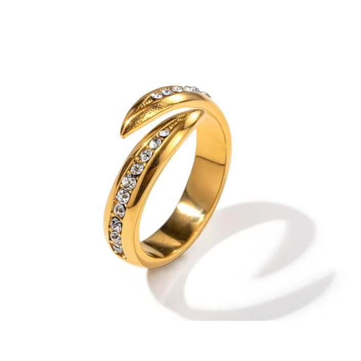 Twist Crystal Ring